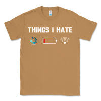 Toasted Coconut funny things i hate low battery and wifi connection Classic Tee - linhVisuals