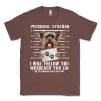 Chestnut funny yorkie personal stalker yorkshire terrier  dog i will follow you Classic Tee - linhVisuals