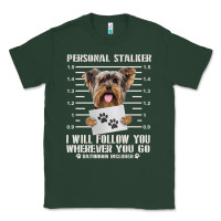 Sports Green funny yorkie personal stalker yorkshire terrier  dog i will follow you Classic Tee - linhVisuals