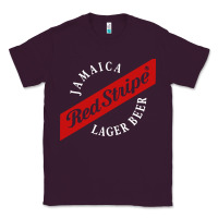 Plum jamaica red stripe lager beer Classic Tee - linhVisuals