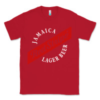 Red jamaica red stripe lager beer Classic Tee - linhVisuals