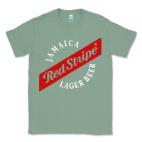 Sage jamaica red stripe lager beer Classic Tee - linhVisuals