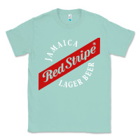 Seafoam jamaica red stripe lager beer Classic Tee - linhVisuals
