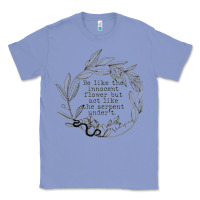 Colony Blue Lady Macbeth Shakespeare Quote Classic Tee - linhVisuals