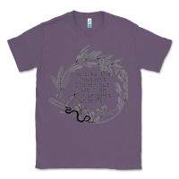 Lavender Lady Macbeth Shakespeare Quote Classic Tee - linhVisuals