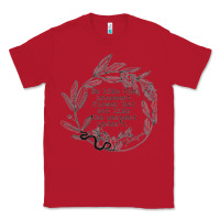Red Lady Macbeth Shakespeare Quote Classic Tee - linhVisuals