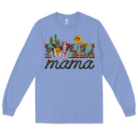Colony Blue farm mama with baby pigs Long Sleeve Tee - Artiststas