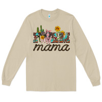 Mushroom farm mama with baby pigs Long Sleeve Tee - Artiststas