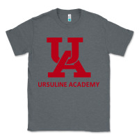 Charcoal Heather ursuline academy Classic Tee - linhVisuals