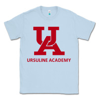 Dusty Blue ursuline academy Classic Tee - linhVisuals