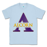 Dusty Blue Alcorn Athletics Classic Tee - linhVisuals