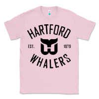 Bubblegum Pink hartford ice hockey 1979 Classic Tee - linhVisuals
