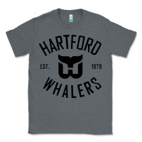 Charcoal Heather hartford ice hockey 1979 Classic Tee - linhVisuals