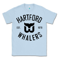 Dusty Blue hartford ice hockey 1979 Classic Tee - linhVisuals