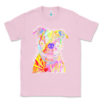 Bubblegum Pink pitbull t  shirt beware of pitbulls they will steal your heart t  shir Classic Tee - linhVisuals