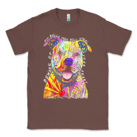 Chestnut pitbull t  shirt beware of pitbulls they will steal your heart t  shir Classic Tee - linhVisuals