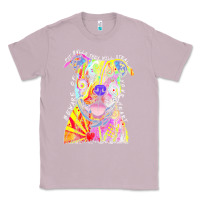 Lilac pitbull t  shirt beware of pitbulls they will steal your heart t  shir Classic Tee - linhVisuals