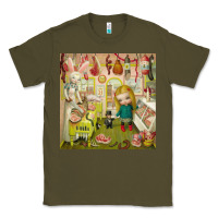 Army Green Mark Ryden - The Magic Sircus Classic Tee - linhVisuals