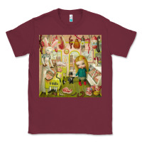 Burgundy Mark Ryden - The Magic Sircus Classic Tee - linhVisuals