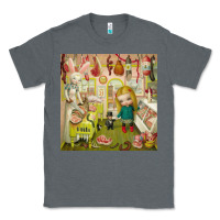 Charcoal Heather Mark Ryden - The Magic Sircus Classic Tee - linhVisuals