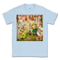 Dusty Blue Mark Ryden - The Magic Sircus Classic Tee - linhVisuals