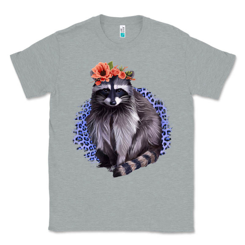 Classy But A Little Thrashy Racoon With Flowers Classic Tee by Jasminsmagicworld | Teevron