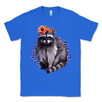 True Royal Classy But A Little Thrashy Racoon With Flowers Classic Tee - Jasminsmagicworld