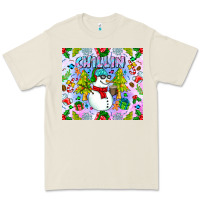Bone Chillin Snow Premium Tee - CowhideDigitalArt