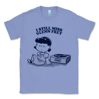 Colony Blue i still miss glenn frey, vinyl collector fan design Classic Tee - linhVisuals