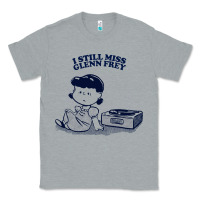 Heather Grey i still miss glenn frey, vinyl collector fan design Classic Tee - linhVisuals