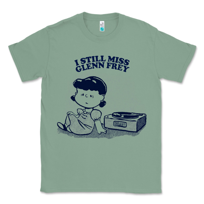 I Still Miss Glenn Frey, Vinyl Collector Fan Design Classic Tee by linhVisuals | Teevron