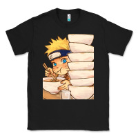 Black Nar Manga Ruto Ramen Classic Tee - linhVisuals