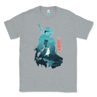 Heather Grey Nier Automata Classic Tee - linhVisuals