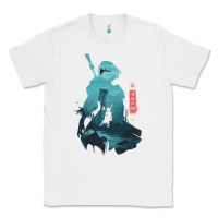White Nier Automata Classic Tee - linhVisuals