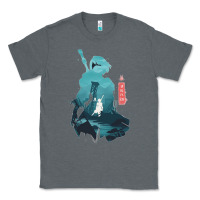 Charcoal Heather Nier Automata Classic Tee - linhVisuals