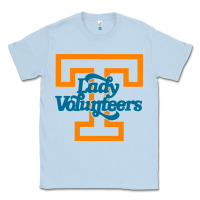 Dusty Blue tennessee lady volunteers Classic Tee - linhVisuals