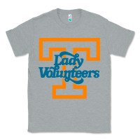 Heather Grey tennessee lady volunteers Classic Tee - linhVisuals