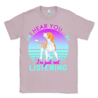 Lilac beagle t  shirt i hear you i'm just not listening beagle lover t  shir Classic Tee - linhVisuals
