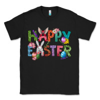 Black Western Happy Easter Classic Tee - BundleAndBundleShop