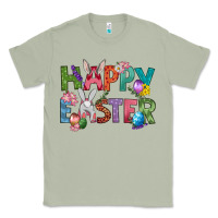 Matcha Western Happy Easter Classic Tee - BundleAndBundleShop