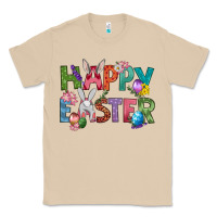 Mushroom Western Happy Easter Classic Tee - BundleAndBundleShop