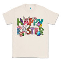 Natural Western Happy Easter Classic Tee - BundleAndBundleShop