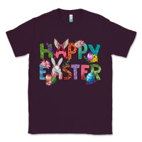 Plum Western Happy Easter Classic Tee - BundleAndBundleShop