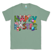 Sage Western Happy Easter Classic Tee - BundleAndBundleShop