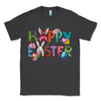 Smoke Western Happy Easter Classic Tee - BundleAndBundleShop