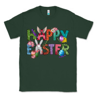 Sports Green Western Happy Easter Classic Tee - BundleAndBundleShop