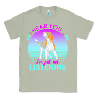 Matcha beagle t  shirt i hear you i'm just not listening beagle lover t  shir Classic Tee - linhVisuals
