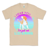 Mushroom beagle t  shirt i hear you i'm just not listening beagle lover t  shir Classic Tee - linhVisuals