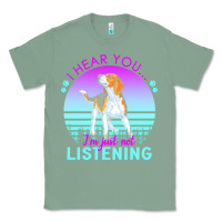 Sage beagle t  shirt i hear you i'm just not listening beagle lover t  shir Classic Tee - linhVisuals