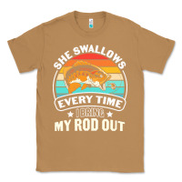Toasted Coconut she swallows every time i bring my rod t  shirt she swallows every tim Classic Tee - linhVisuals